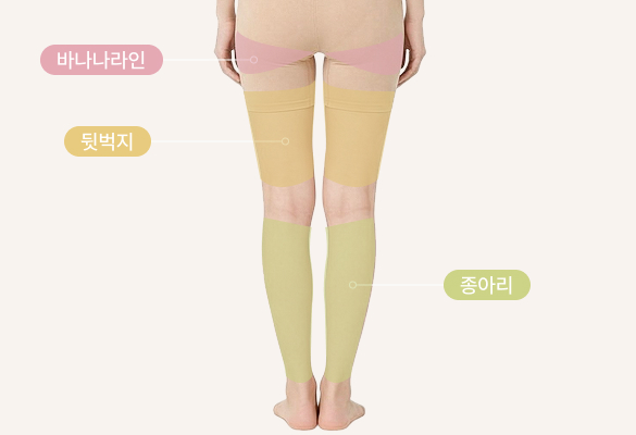 허벅지/종아리 지방흡입 부위